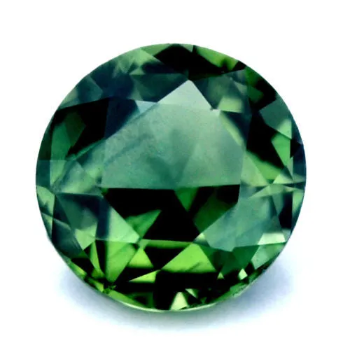 0.48ct Certified Natural Green Sapphire