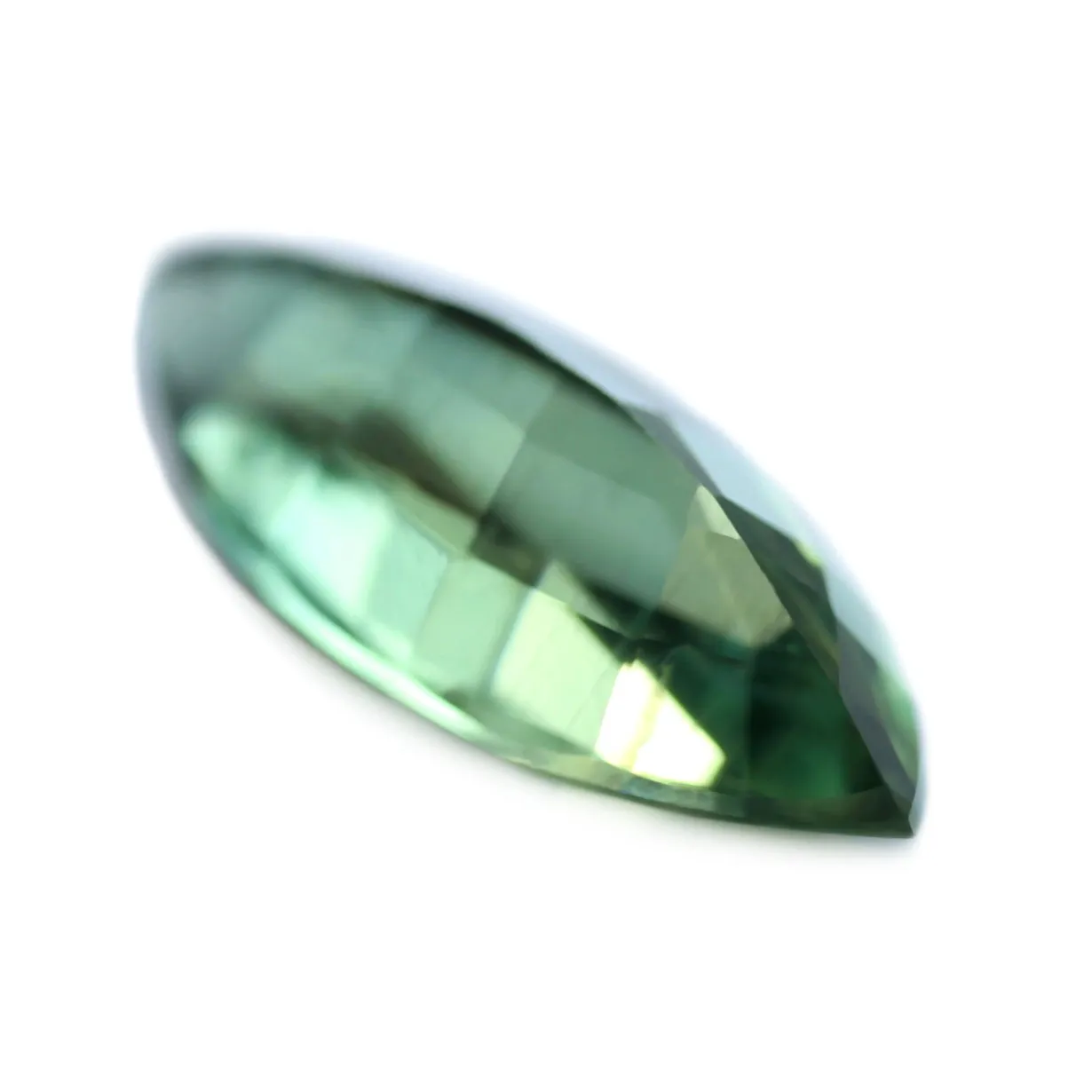 0.60ct Certified Natural Green Sapphire