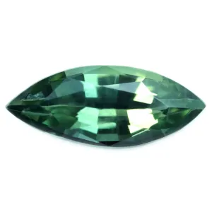 0.60ct Certified Natural Green Sapphire