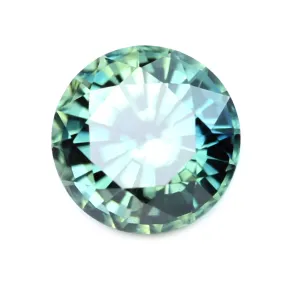 0.64ct Certified Natural Teal Sapphire