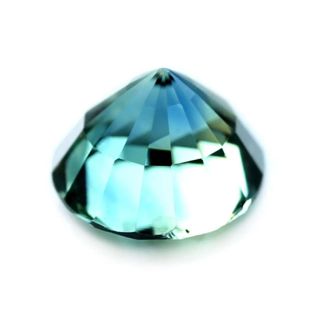 0.64ct Certified Natural Teal Sapphire