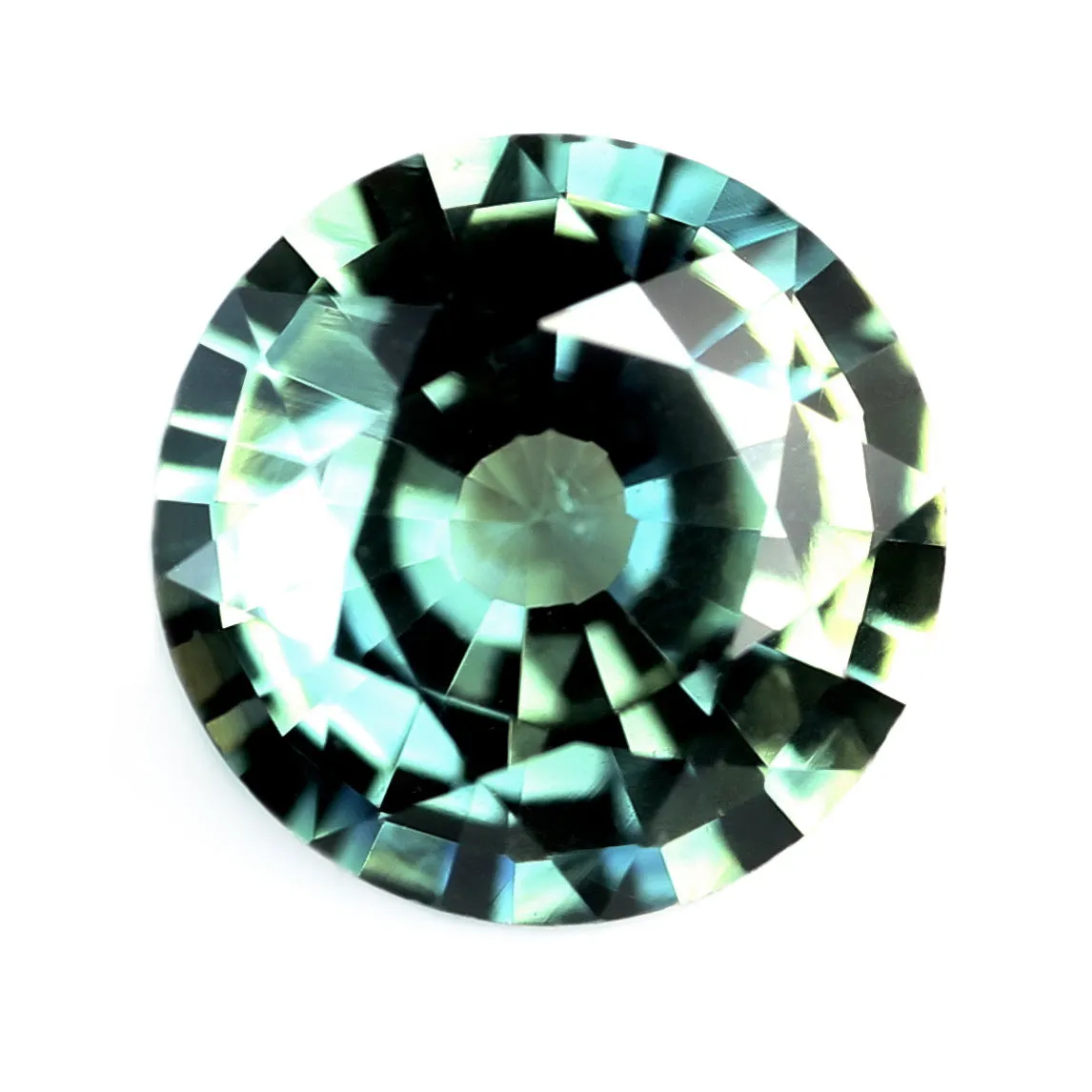 0.67ct Certified Natural Teal Sapphire