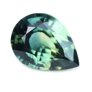 0.69ct Certified Natural Teal Sapphire