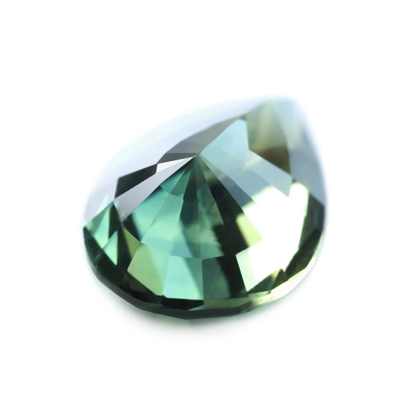 0.69ct Certified Natural Teal Sapphire