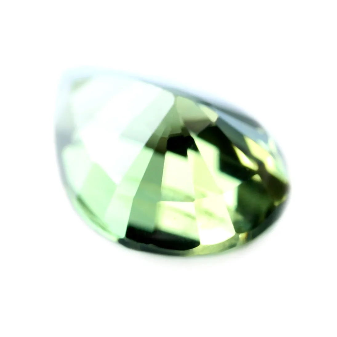 0.72ct Certified Natural Green Sapphire