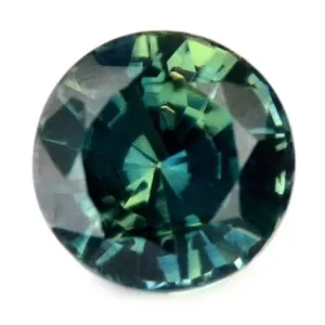 0.73ct Certified Natural Green Sapphire