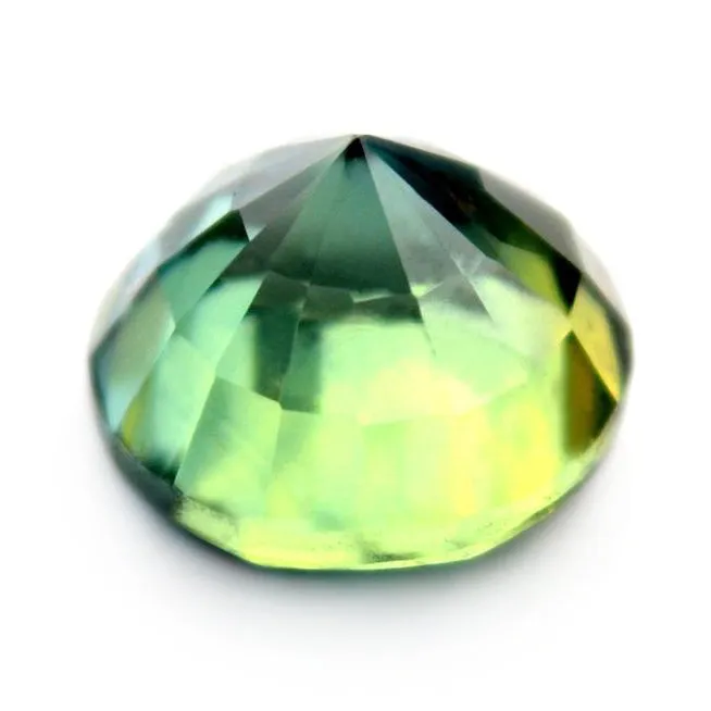 0.73ct Certified Natural Green Sapphire