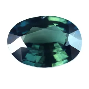 0.75ct Certified Natural Teal Sapphire