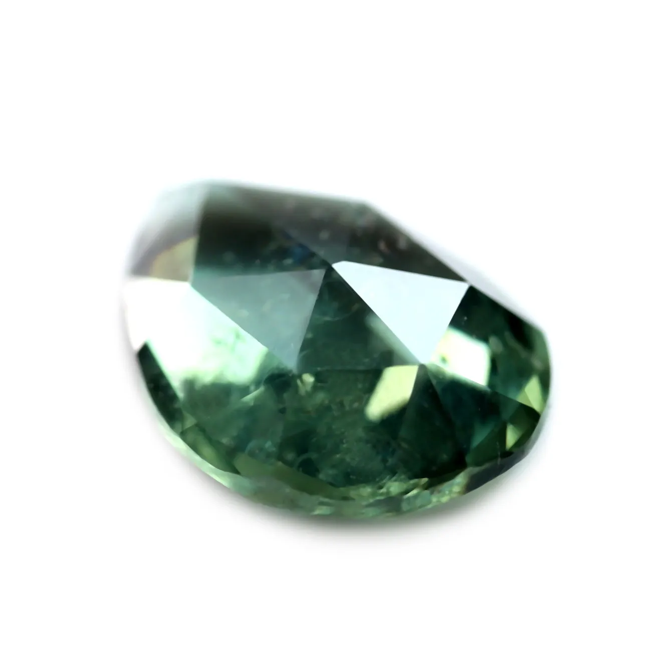 0.77ct Certified Natural Teal Sapphire