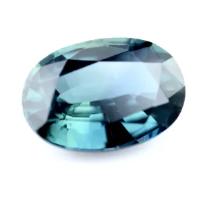 0.80ct Certified Natural Teal Sapphire