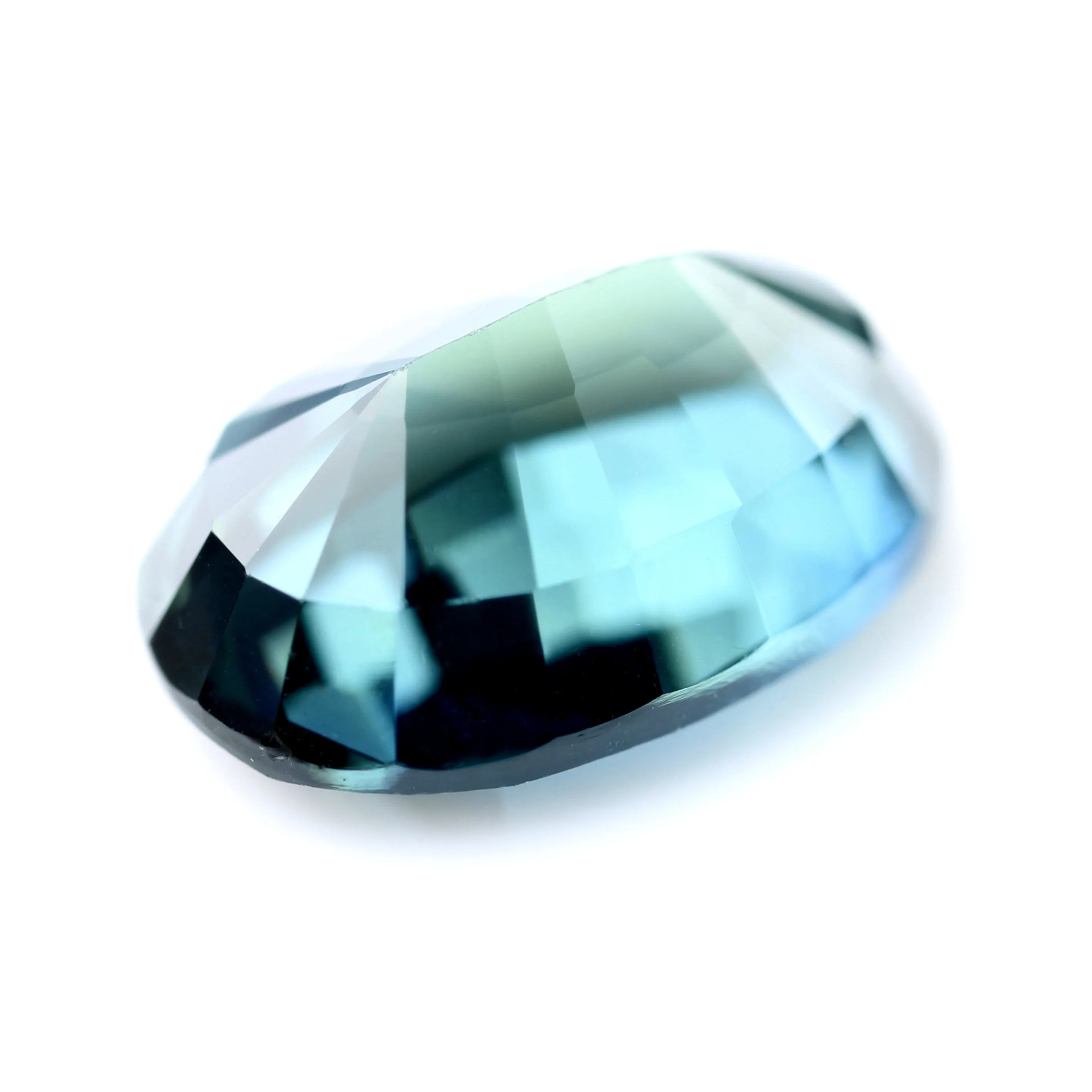 0.80ct Certified Natural Teal Sapphire