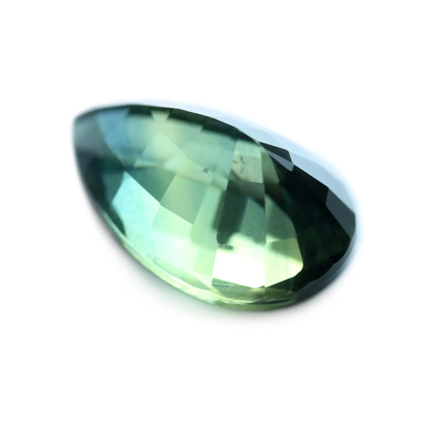 0.82ct Certified Natural Teal Sapphire
