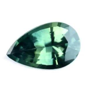 0.82ct Certified Natural Teal Sapphire