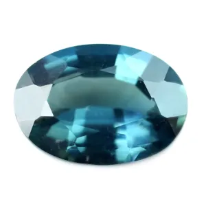 0.83ct Certified Natural Teal Sapphire