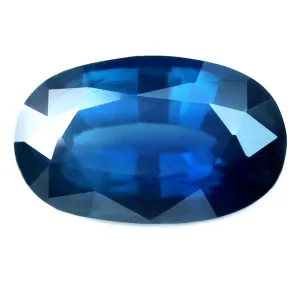 0.92ct Certified Natural Blue Sapphire
