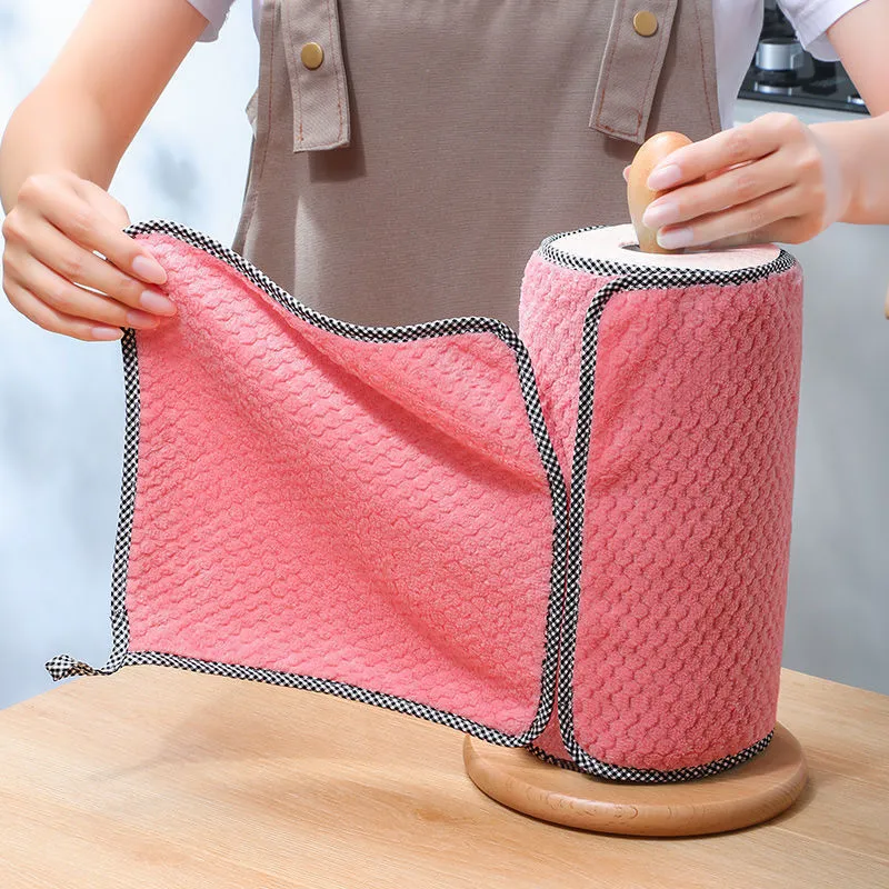 1 lot (5pcs)Kitchen daily dish towel absorbent scouring pad-Jennyhome