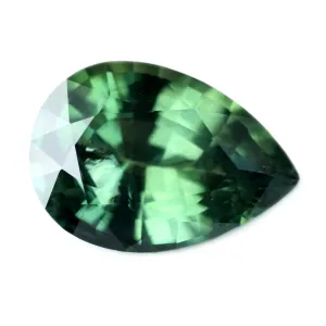1.00ct Certified Natural Green Sapphire