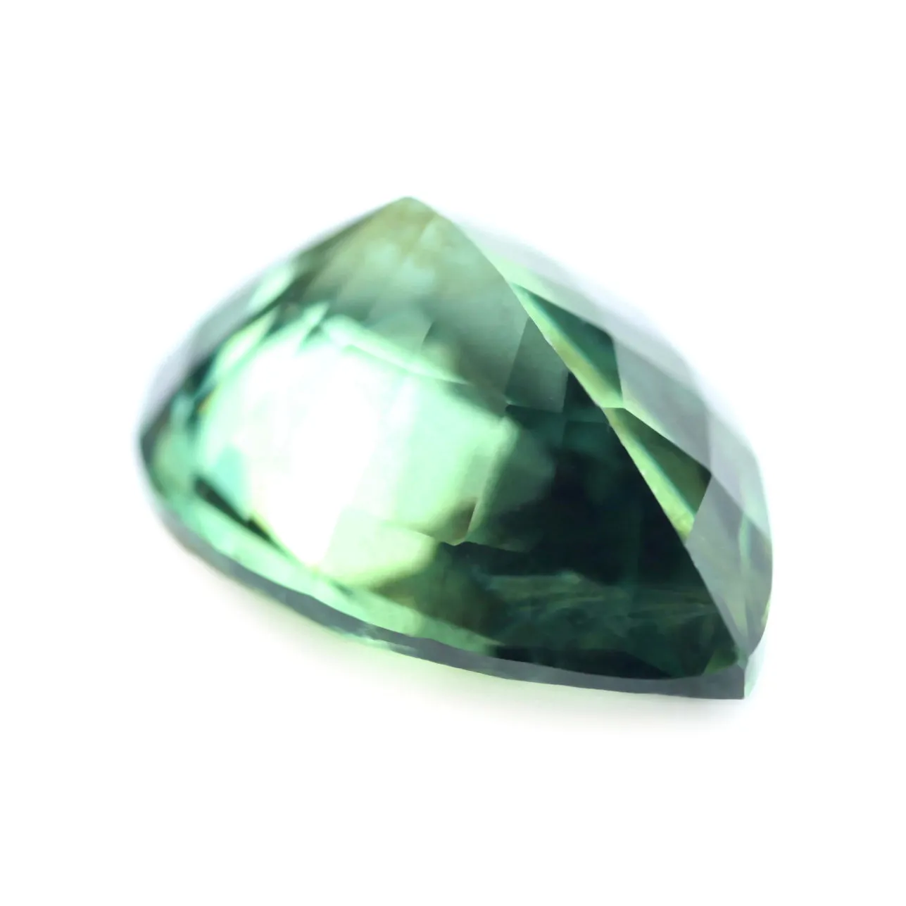1.00ct Certified Natural Green Sapphire