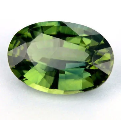 1.05ct Certified Natural Green Sapphire