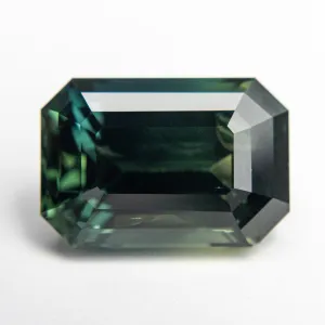 10.60ct 14.13x9.70x7.56mm Cut Corner Rectangle Step Cut Sapphire 18972-01