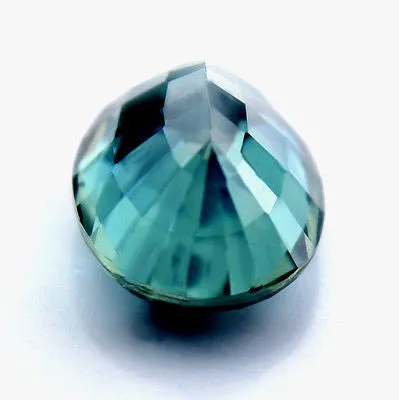 1.07ct Certified Natural Teal Sapphire