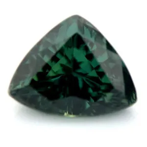 1.08 ct Certified Natural Green Sapphire