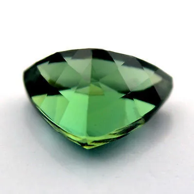1.08 ct Certified Natural Green Sapphire