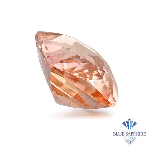 1.22 ct. Cushion Peachy Pink Sapphire