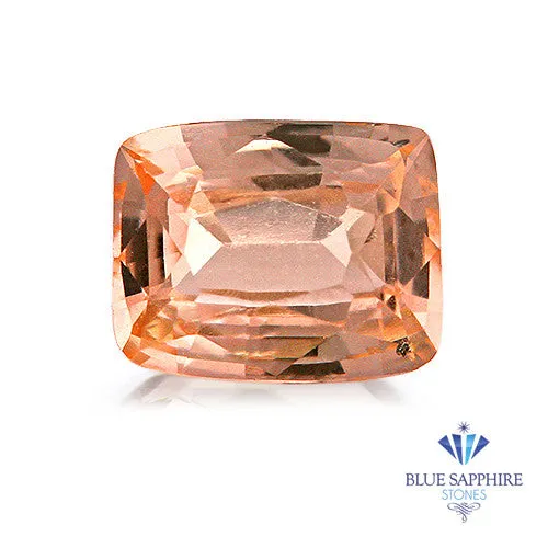 1.22 ct. Cushion Peachy Pink Sapphire