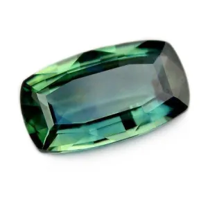 1.25ct Certified Natural Green Sapphire