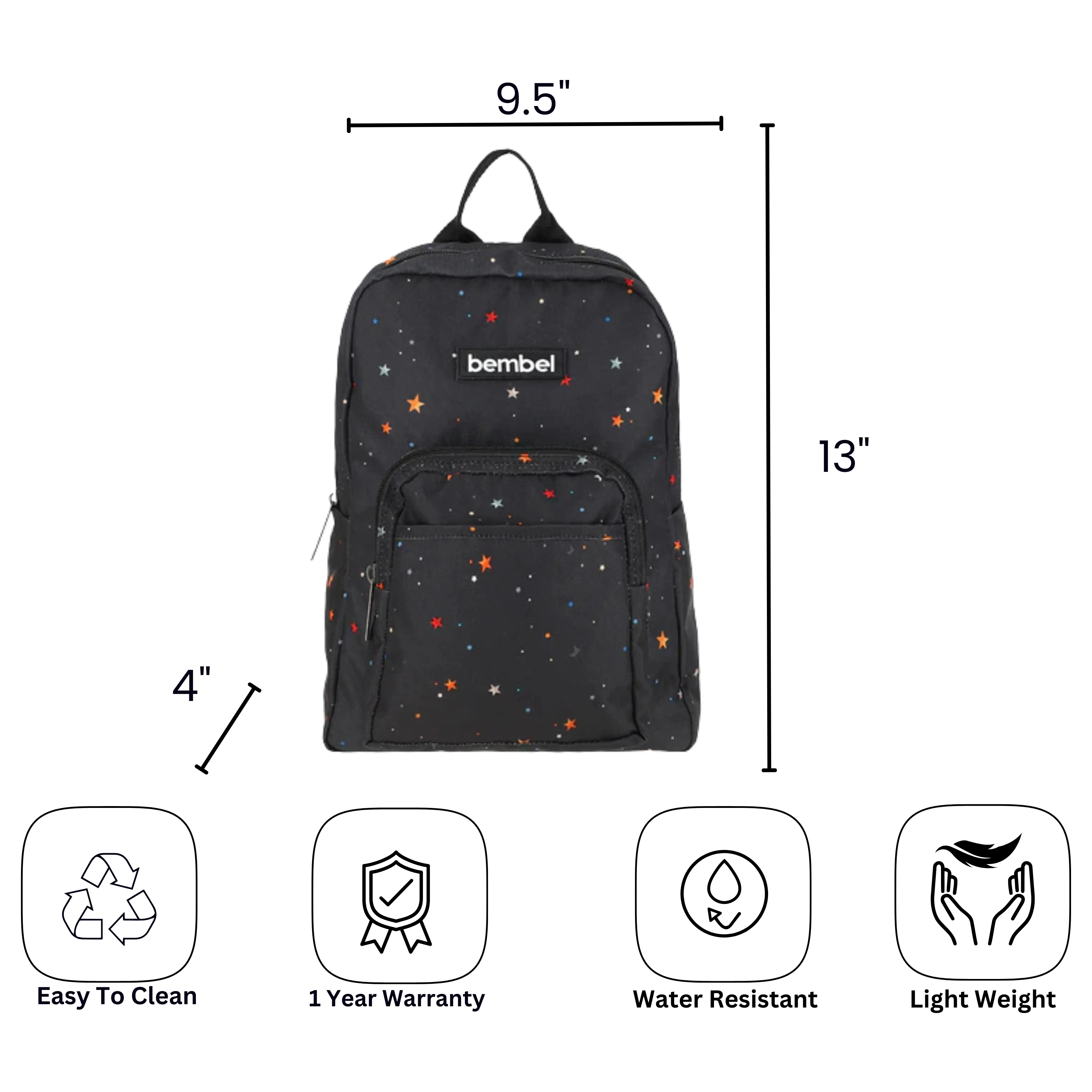 13" Mini Bag - Stars