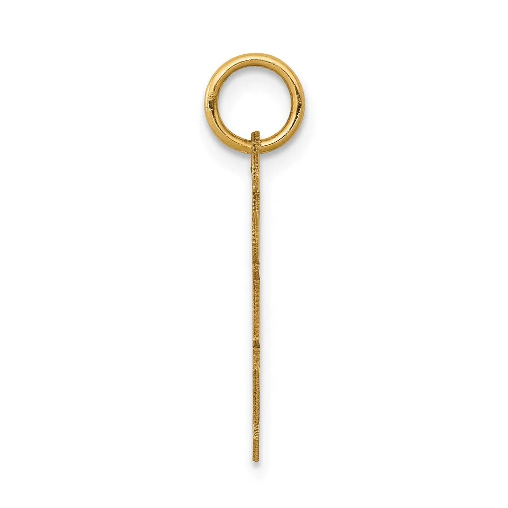 14k Yellow Gold Kid Charm