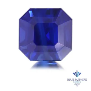 1.54 ct. Emerald Cut Blue Sapphire
