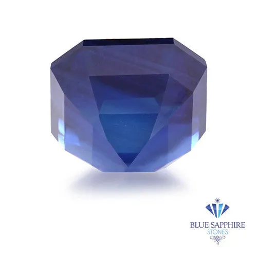 1.54 ct. Emerald Cut Blue Sapphire