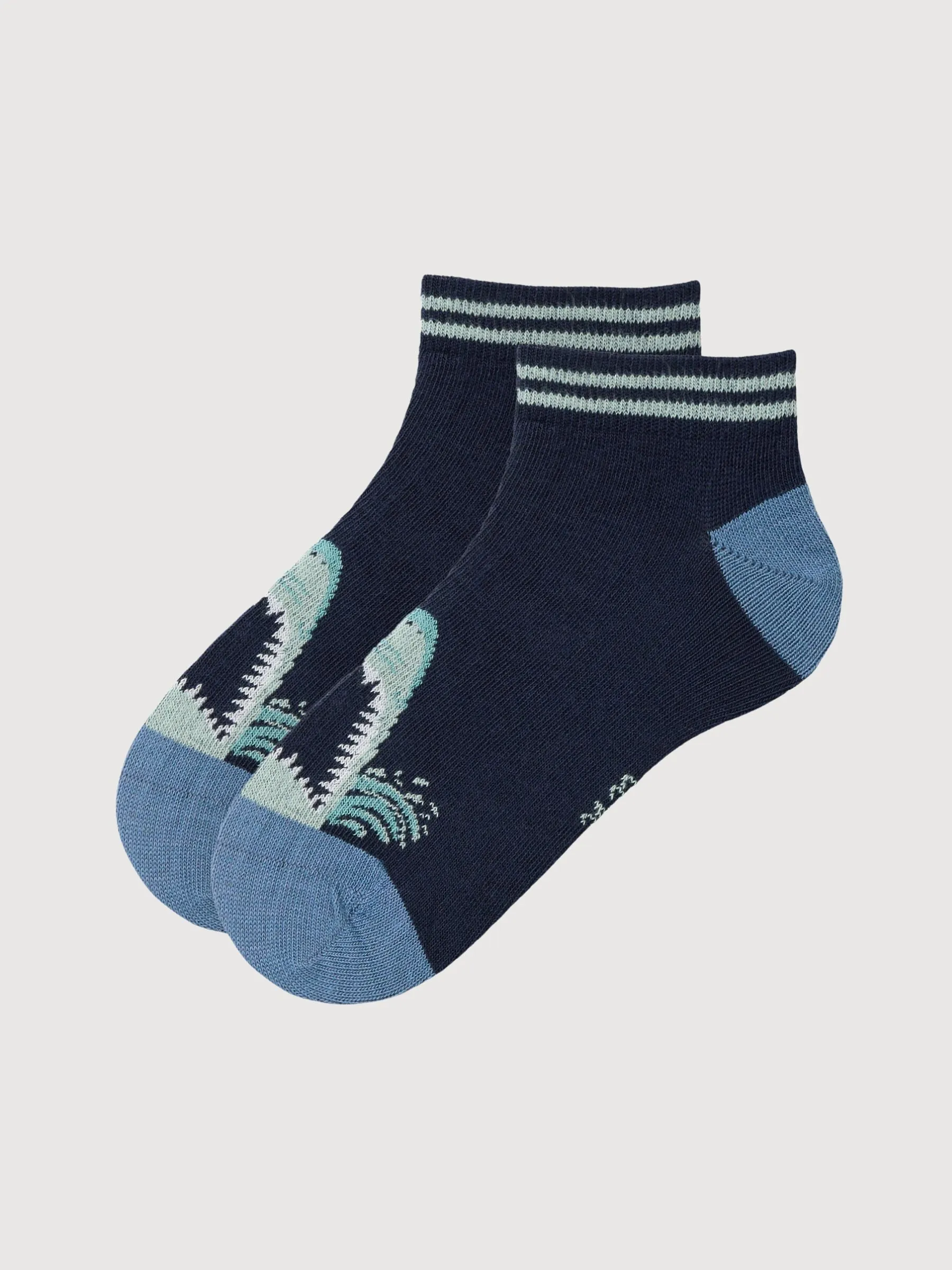 2 Pack Socks Shark Kids | People Wear Organic