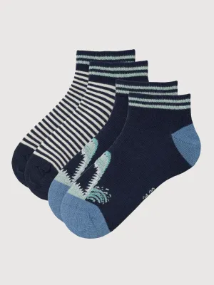 2 Pack Socks Shark Kids | People Wear Organic
