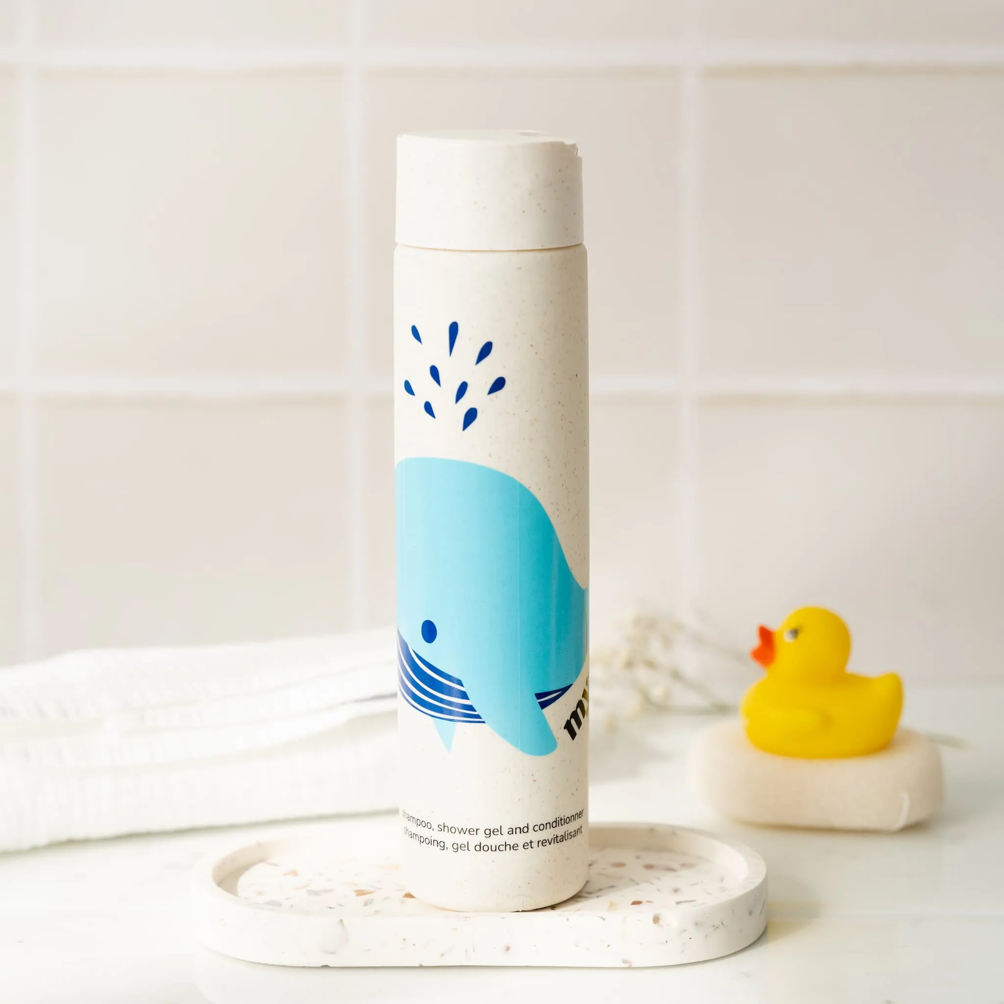 3 in 1 bottle for kids in wheat straw