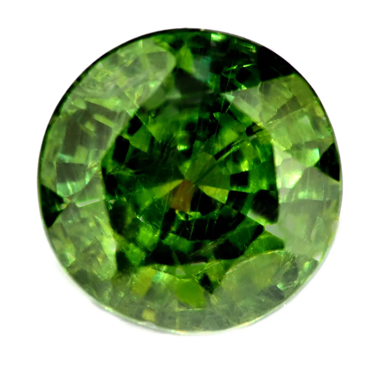 4.07 ct Certified Natural Green Sapphire