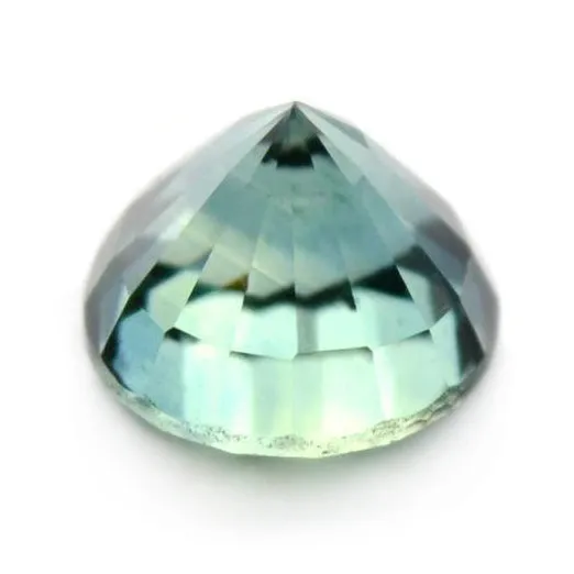 4.69 mm Certified Natural Teal Sapphire