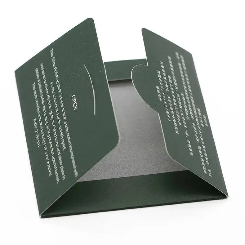 8.5x8.5cm Efficient and Reliable Silver Cleaning Cloth for Jewelry Polishing