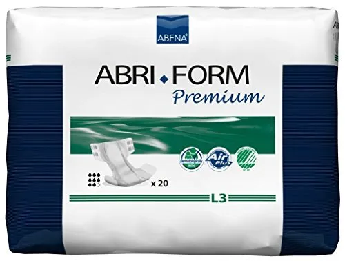 Abena Abri-Form Premium Brief, Large, L3, Pack of 20, By Abena