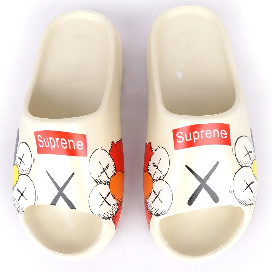 AD X Kaws Rubber Light Weight Slides