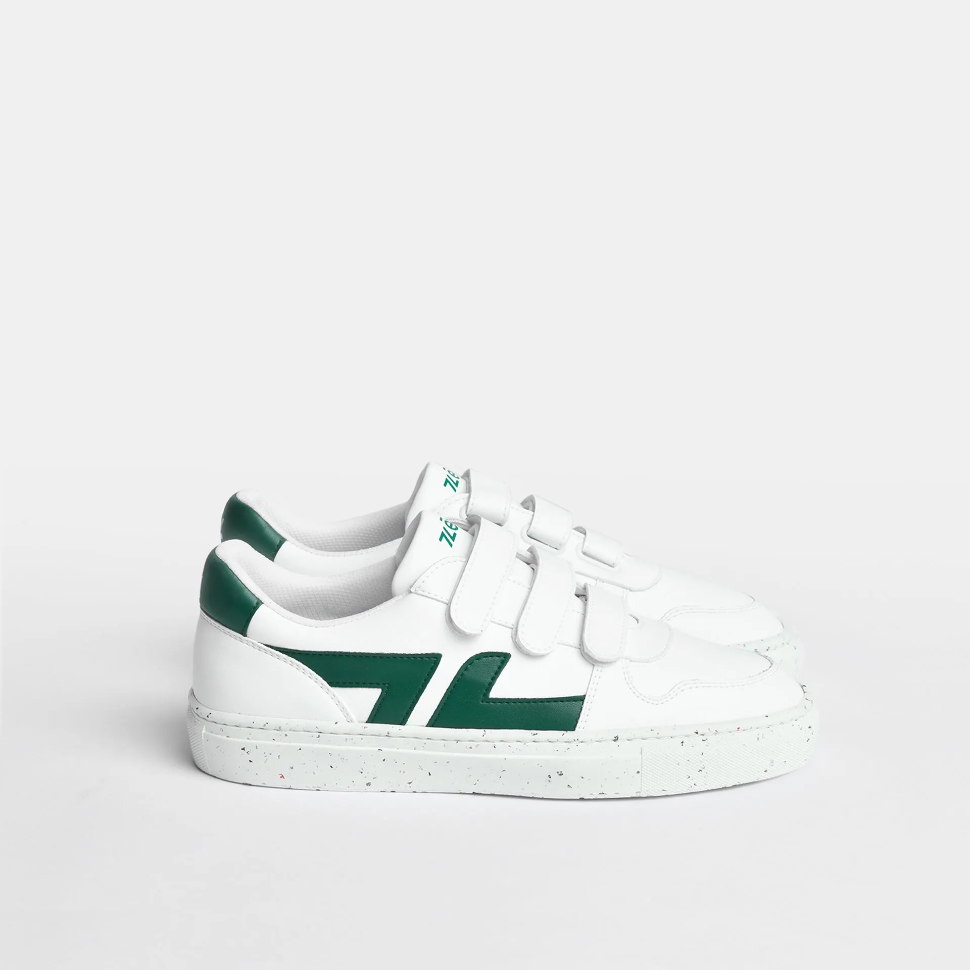 Alpha Velcro Sneakers White / Green