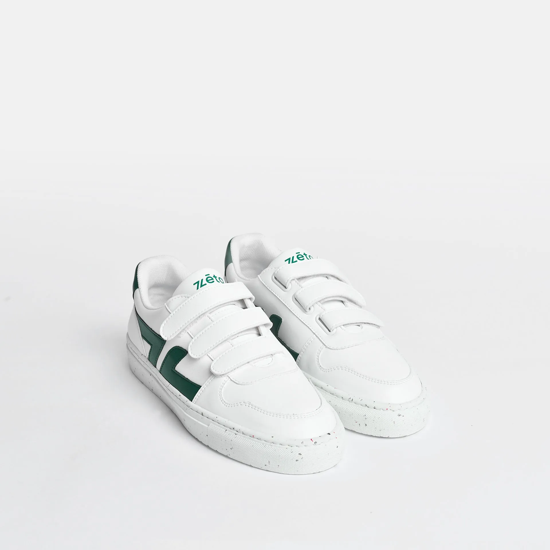 Alpha Velcro Sneakers White / Green