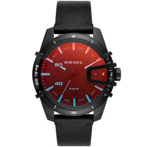 ANLG  WATCH  SS  LEATHER STRAP