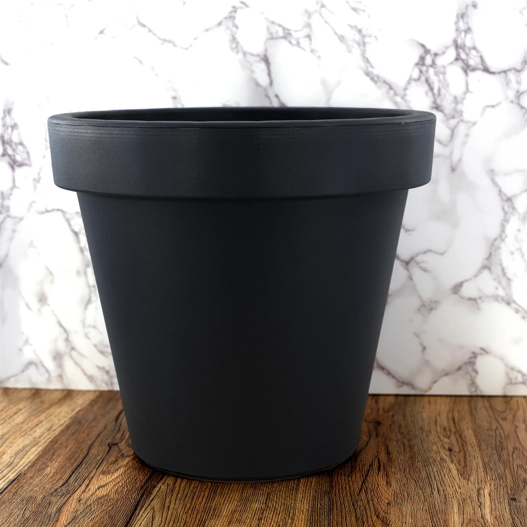 Anthracite Large Flower Pot Planter 35 x 31 cm