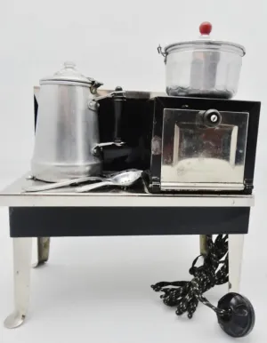 Antique Electric Children's Toy Stove