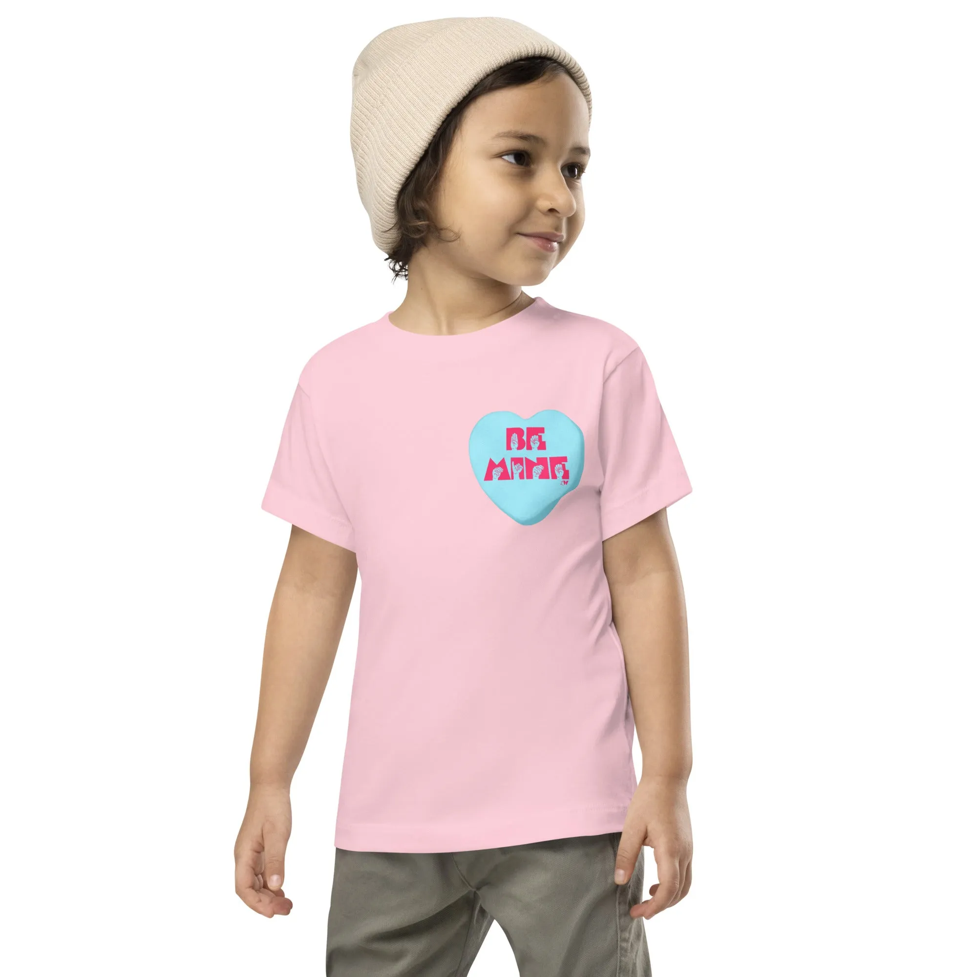 ASL Be Mine (Blue Pocket) Kids Tee
