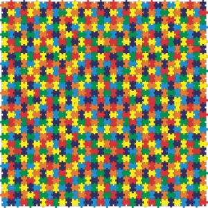 Autism Awareness- Sticky Back Vinyl