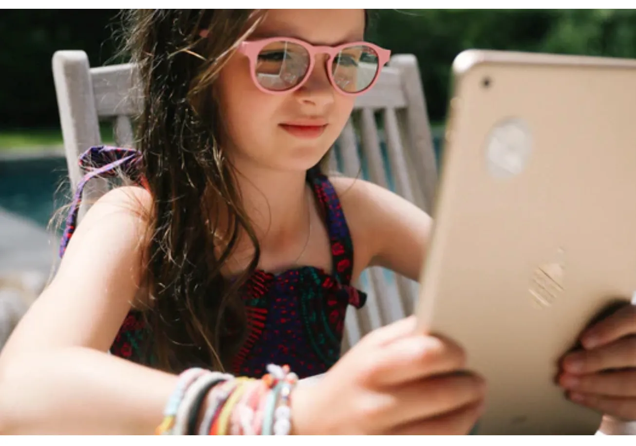 Babiators - Keyhole Screensaver Pretty in Pink - Blue Light Glasses